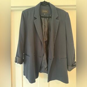 White Banana Republic Oversized style blazer